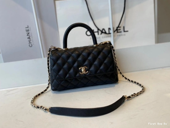 Firstbag Ru TOP FLAP WITH HANDLE CHANEL BAG 0710